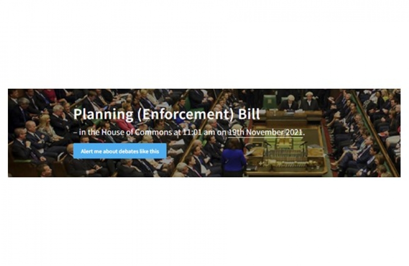 Planning Enforcement Bill